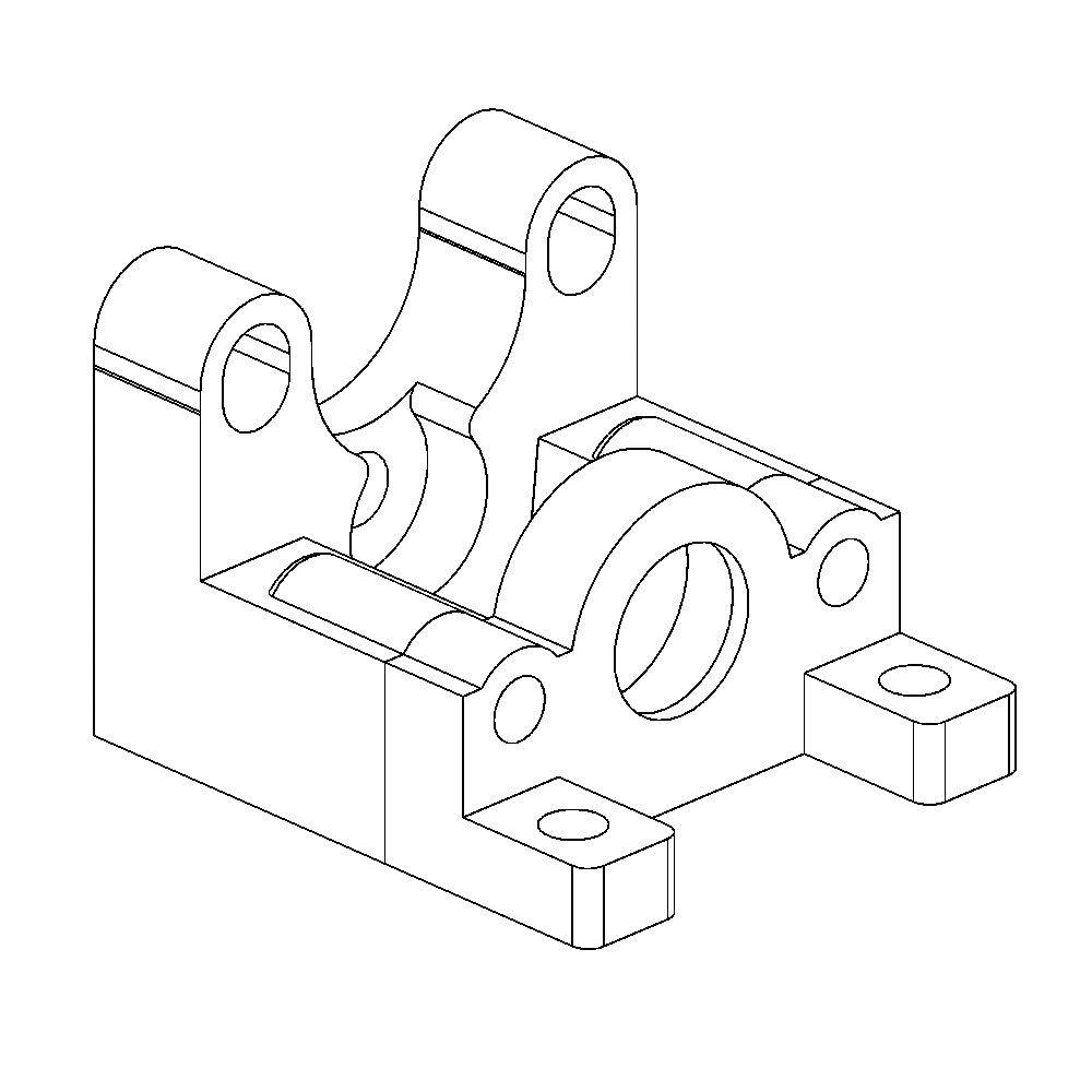 RFM1 Motor Mounts - Durable FDM Prints for Your 3D Project!