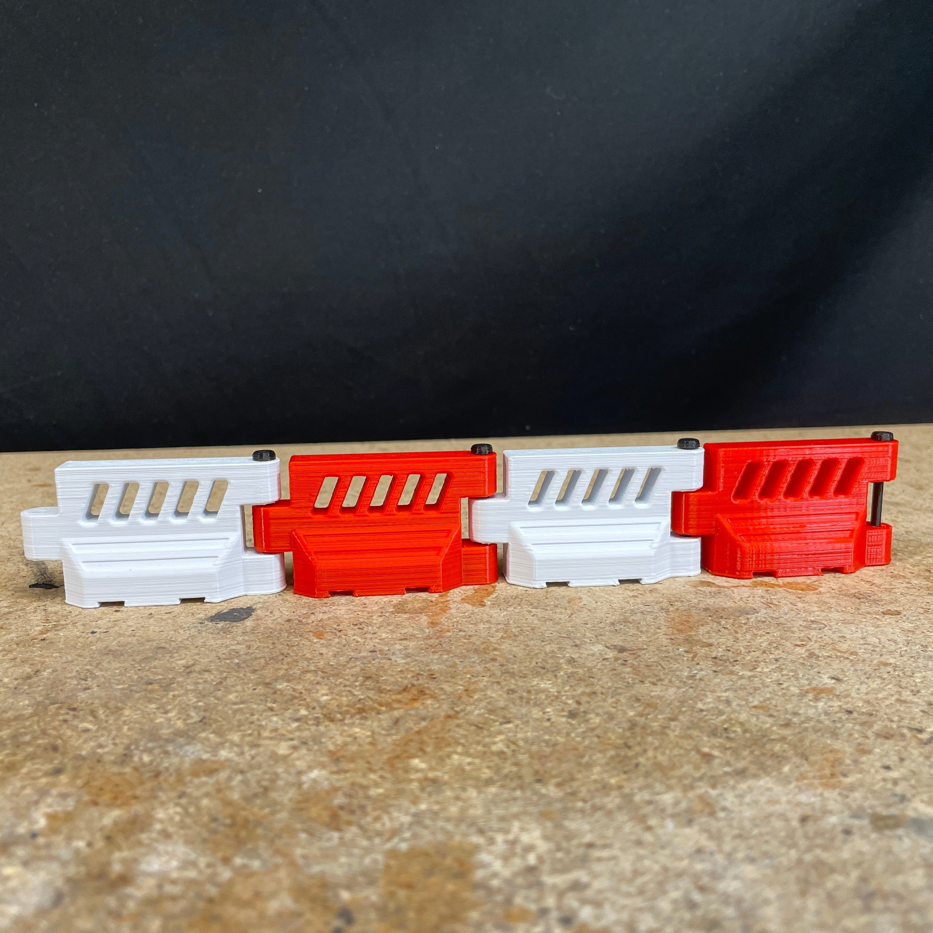 RC Crash Zone 4 Pack Pre-Painted Ready to Wreck Your Tiny Terror!